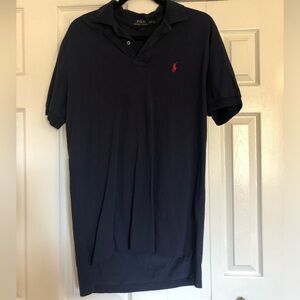 Men’s navy polo